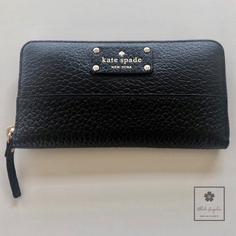 kate spade NY - Pebbled Leather Continental Wallet